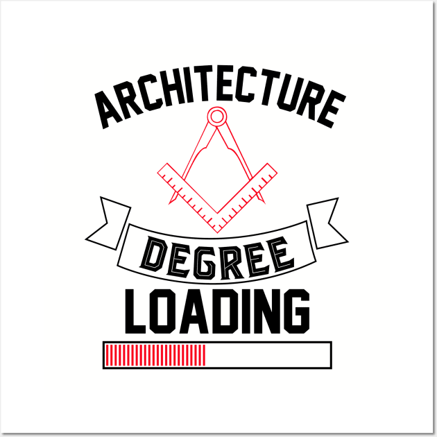 architecture degree loading Wall Art by busines_night